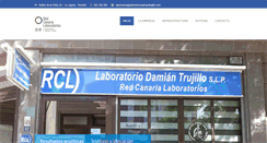 Desktop Screenshot of laboratoriodamiantrujillo.com